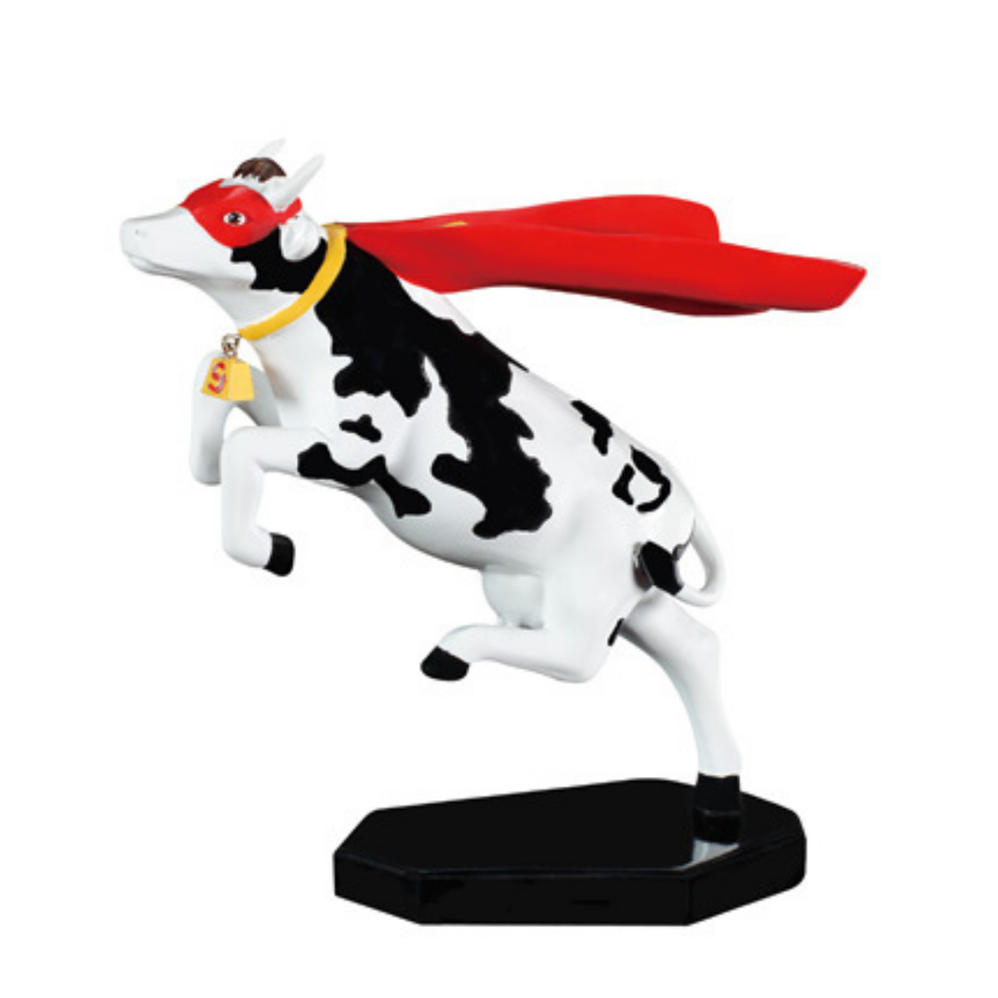Super Cow - Cow Parade El Yapımı Dekoratif İnek Figürü