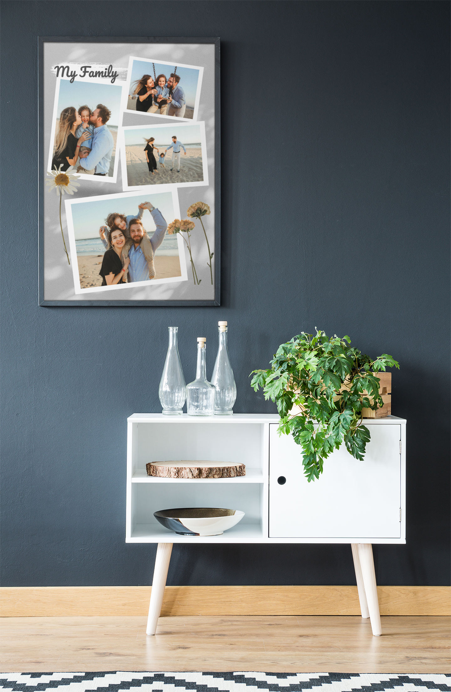 Kişiye Özel Aile Fotoğraf Posteri