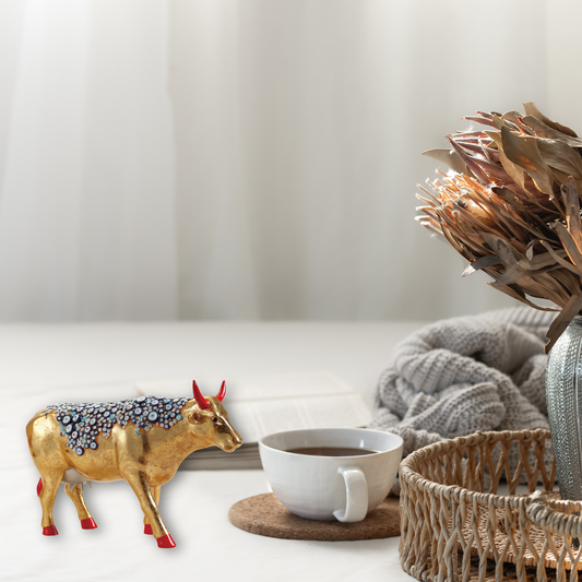 The Evil Eye Cow - Cow Parade El Yapımı Dekoratif İnek Figürü