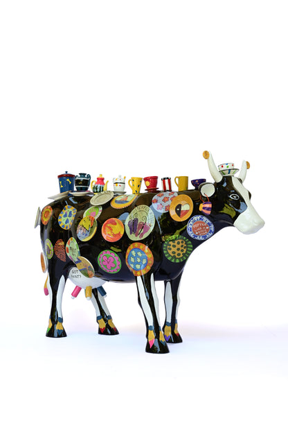 The Moo Potter - Cow Parade El Yapımı Dekoratif İnek Figürü