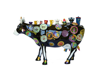 The Moo Potter - Cow Parade El Yapımı Dekoratif İnek Figürü