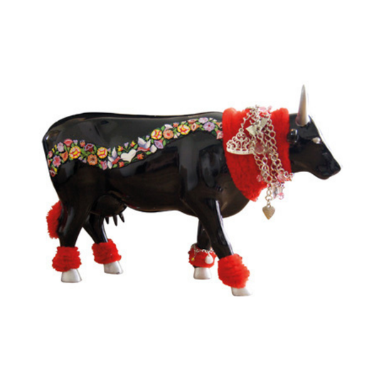 Haute Cow-ture - El Yapımı Dekoratif İnek Figürü