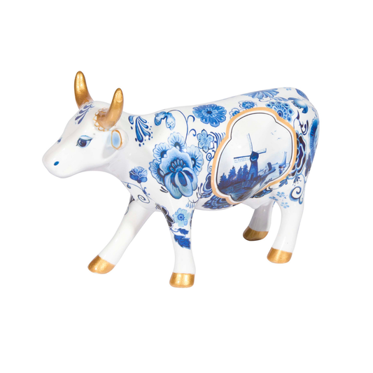 Cow Bone China - Cow Parade El Yapımı Dekoratif İnek Figürü