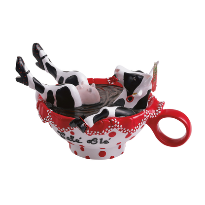 Cafe Ole - Cow Parade El Yapımı Dekoratif İnek Figürü