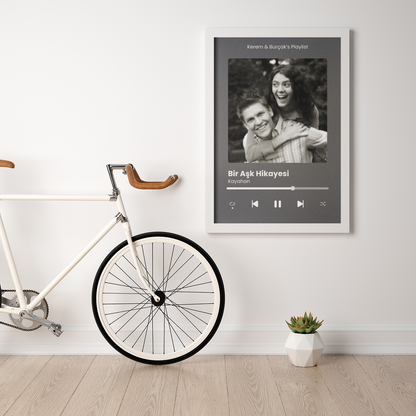 Kişiye Özel Spotify Posteri – En Özel Şarkınızı Anıya Dönüştürün | Canlı Önizleme